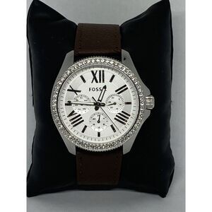 Fossil AM4481 Men's Brown Leather Analog Dial Quartz Geniune Watch HK1012